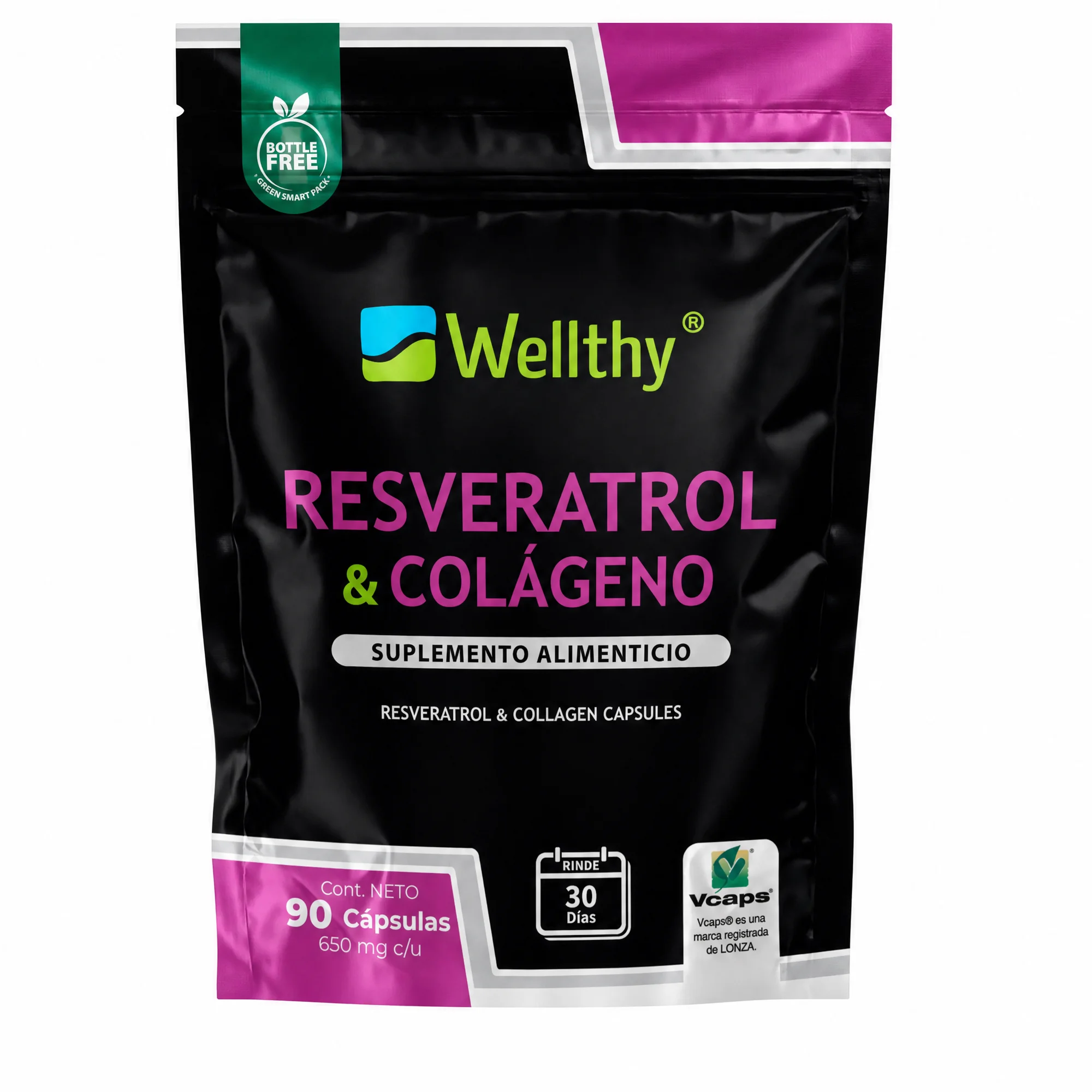 Resveratrol + Colágeno