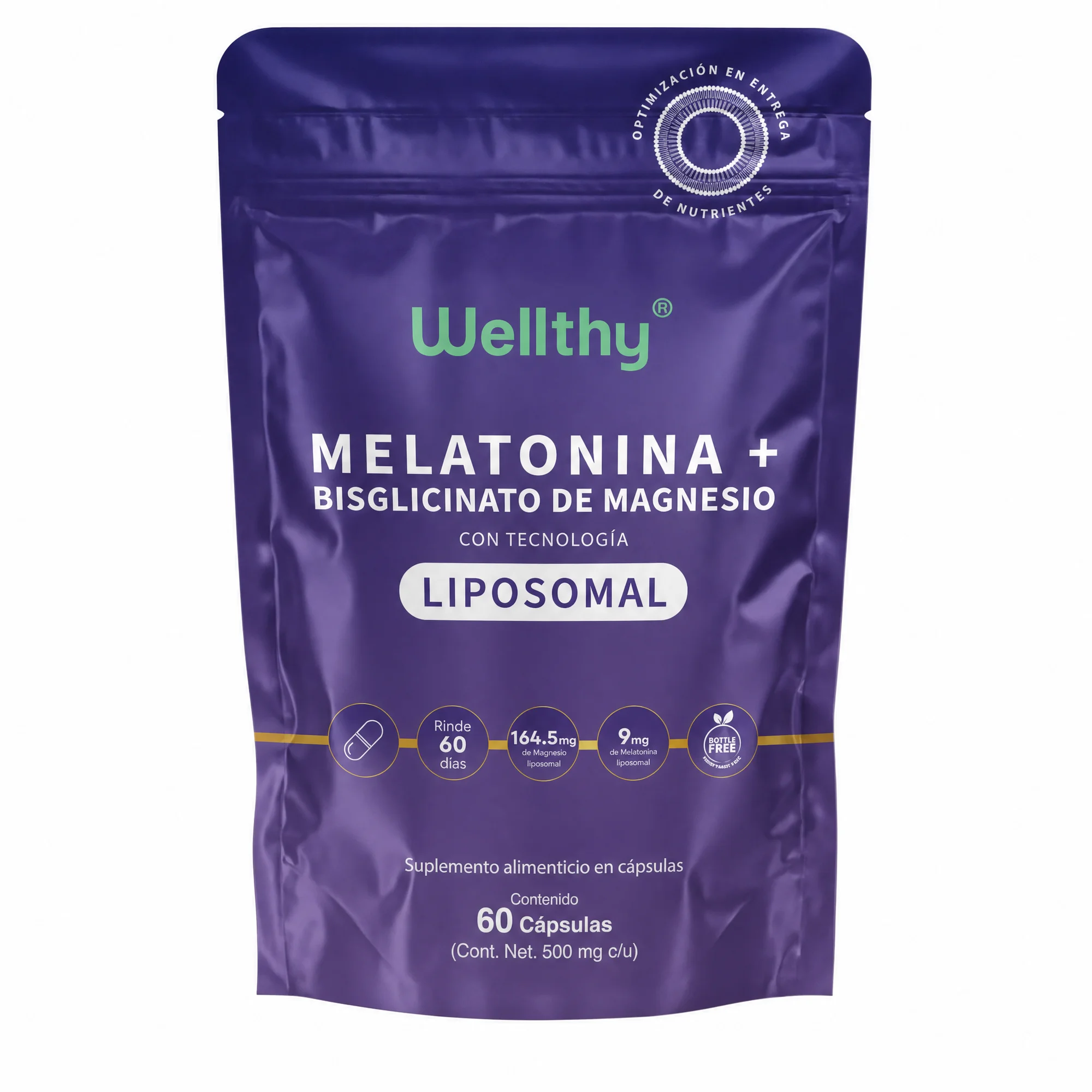 Melatonina + Bisglicinato de Magnesio
