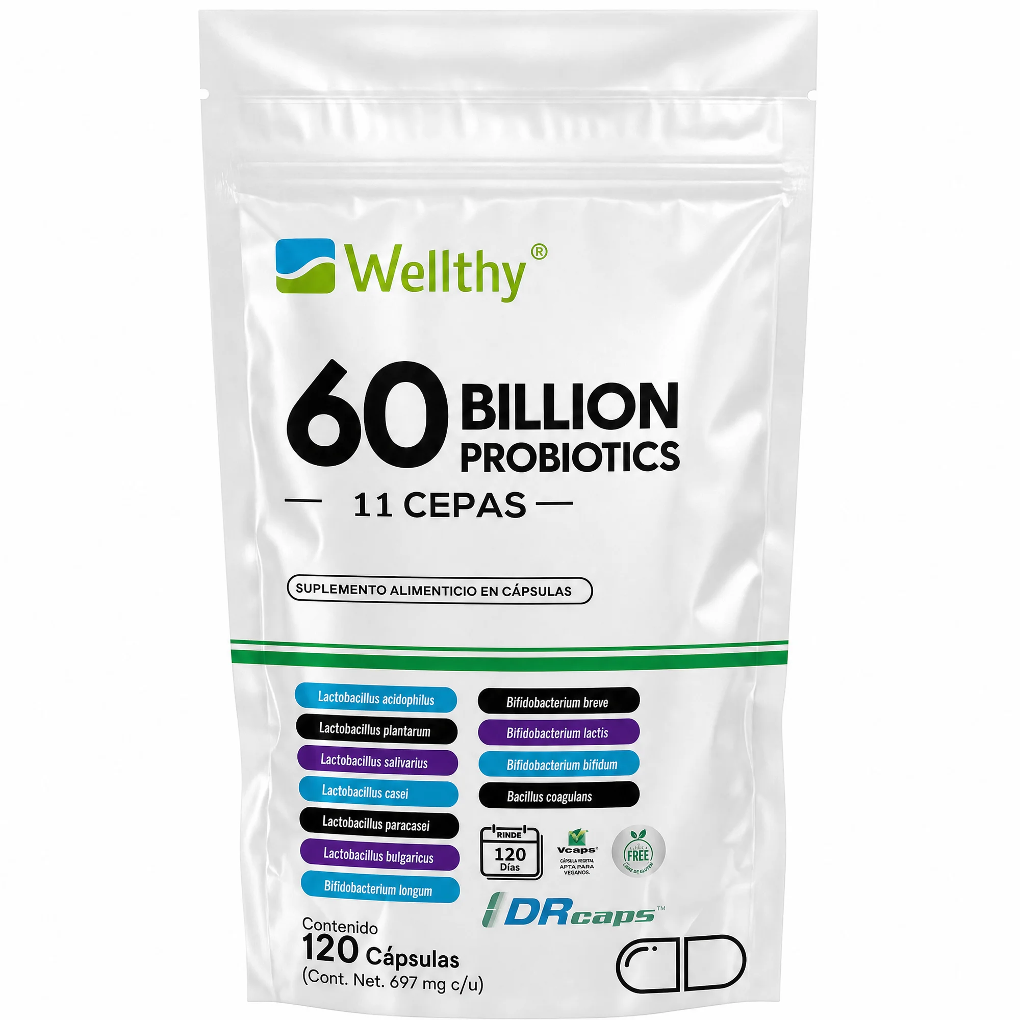 Probióticos 60 Mil Millones