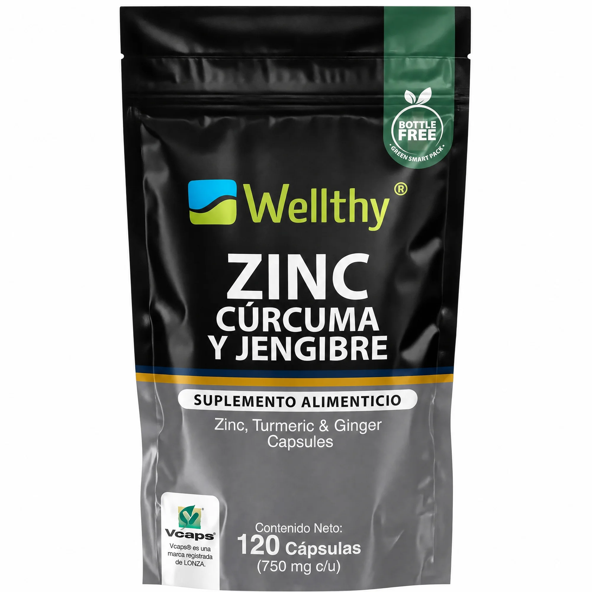 Zinc, Cúrcuma y Jengibre